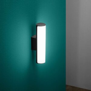 Ideal Lux Etere AP 322209 на стена Външен аплик Etere AP 322209 с черен корпус монтиран вертикално на стена