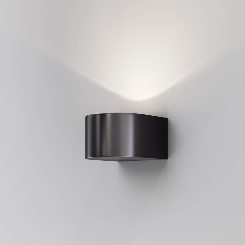 Maytoni Blow O435WL-L5GF3K - външен LED аплик в цвят графит със светлина в една посока