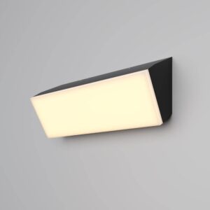 Maytoni Brick O436WL-L20GF3K - хоризонтален външен LED аплик в цвят графит