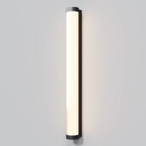 Maytoni Rounge O482WL-L16B3K - черен външен аплик с издължен цилиндричен дифузер