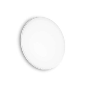 Бял кръгъл LED плафон Ideal Lux Mib 202945 с опален дифузер