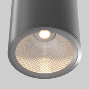 Maytoni Bar O306CL-L12GF - детайл на оптиката и цилиндричния корпус Maytoni Bar O306CL-L12GF - детайл на оптиката и цилиндричния корпус