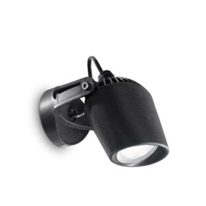 Външен аплик Ideal Lux Elio AP1 096476 черен - общ изглед