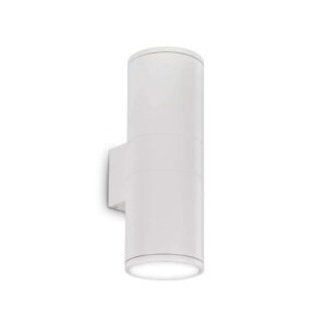 Външен аплик Ideal Lux Gun AP2 Big 092300 в бяло - основен изглед