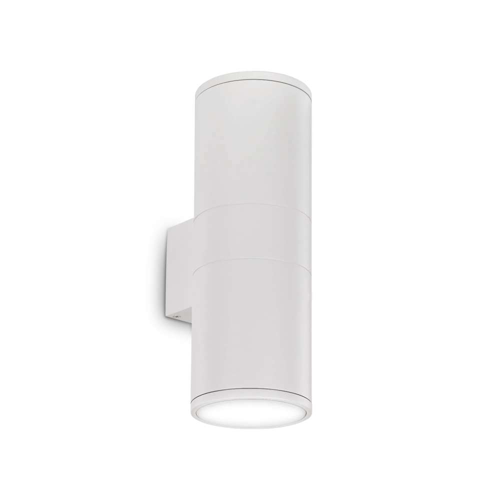 Външен аплик Ideal Lux Gun AP2 Big 092300 в бяло - основен изглед