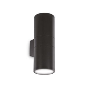 Външен аплик Ideal Lux Gun AP2 Big 092317 в черно - основен изглед