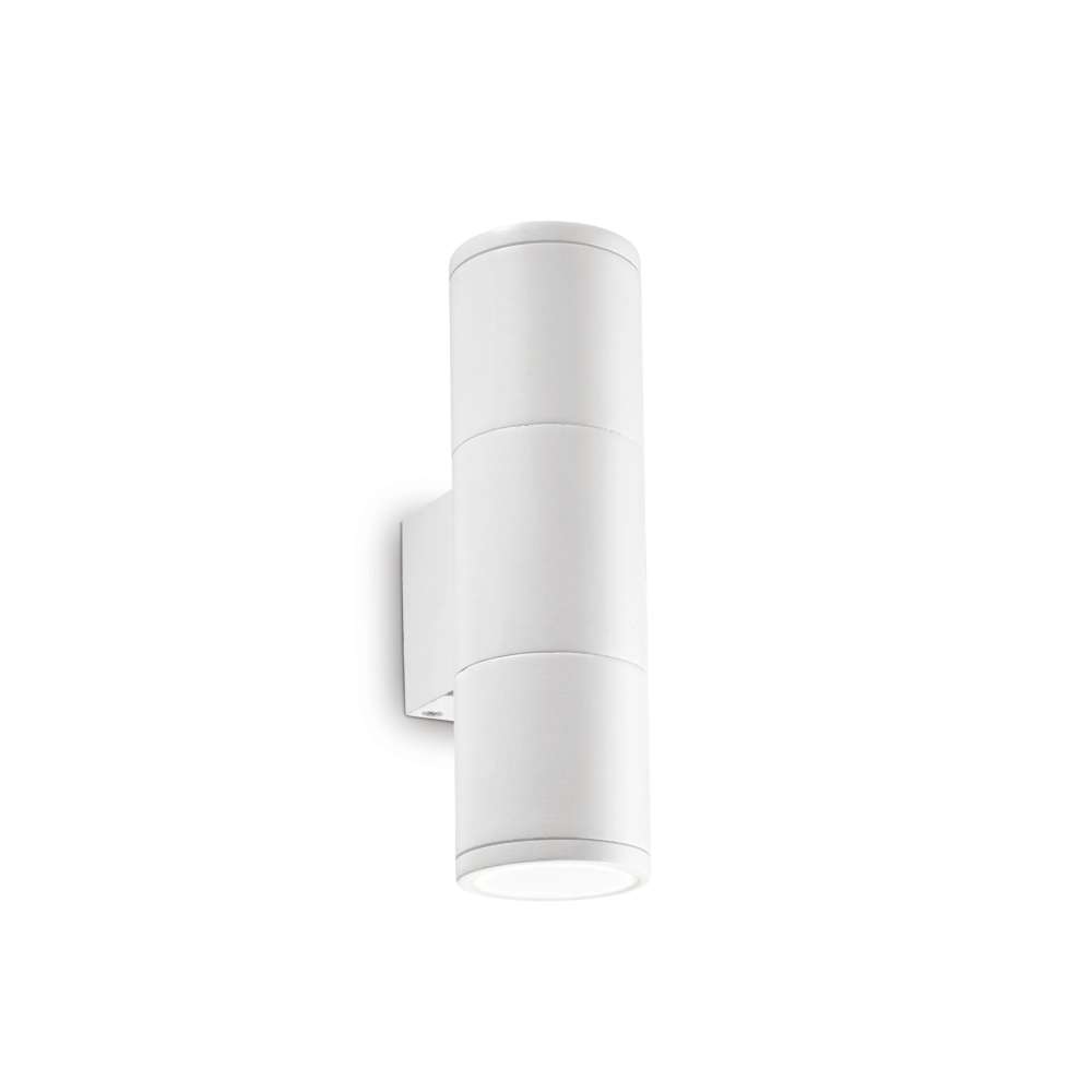 Външен аплик Ideal Lux Gun AP2 Small 100388 в бяло - основен изглед