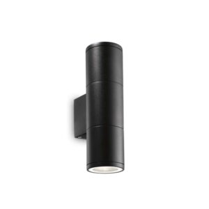 Външен аплик Ideal Lux Gun AP2 Small 100395 в черно - основен изглед