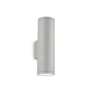 Външен аплик Ideal Lux Gun AP2 Small 163628 в сиво - основен изглед