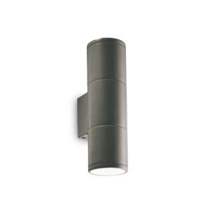 Външен аплик Ideal Lux Gun AP2 Small 236841 в цвят антрацит - основен изглед