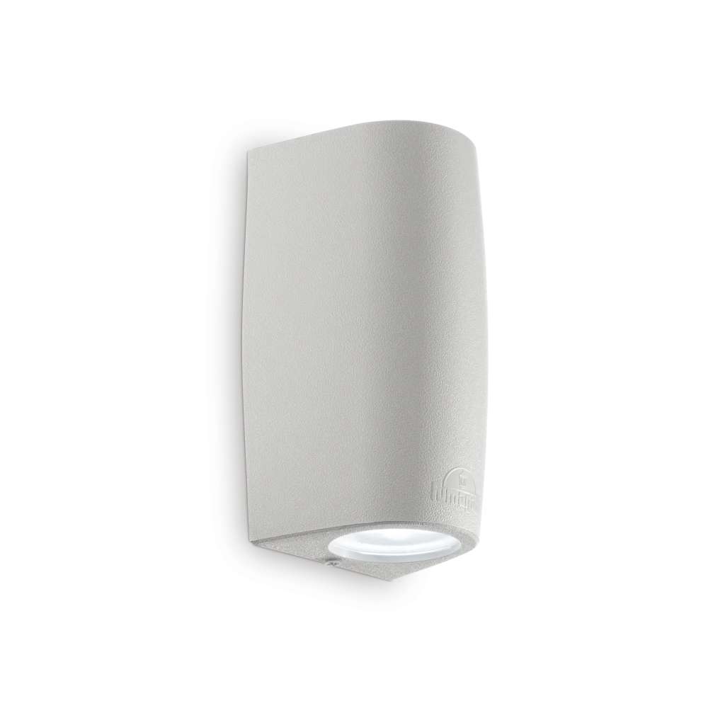 Външен аплик Ideal Lux Keope AP2 147796 в сиво - основен изглед