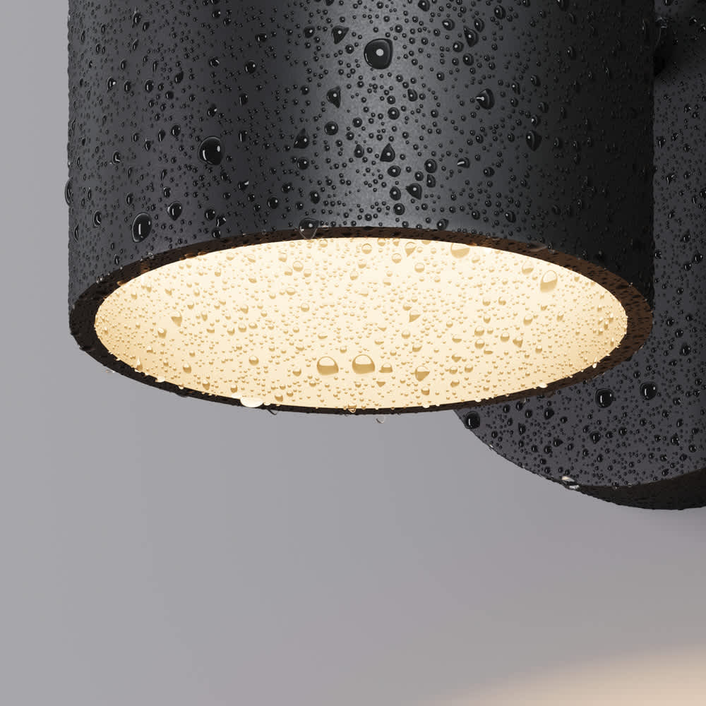 Външен аплик Maytoni Flora O178WL-L6BK, детайл на корпуса