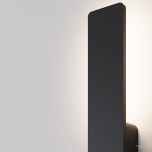 Външен аплик Maytoni Plano O179WL-L8BK, детайл на лампата