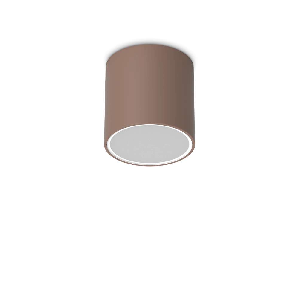 Външен плафон Ideal Lux Techo PL1 D15 Round 342696 в кафяво - основен изглед