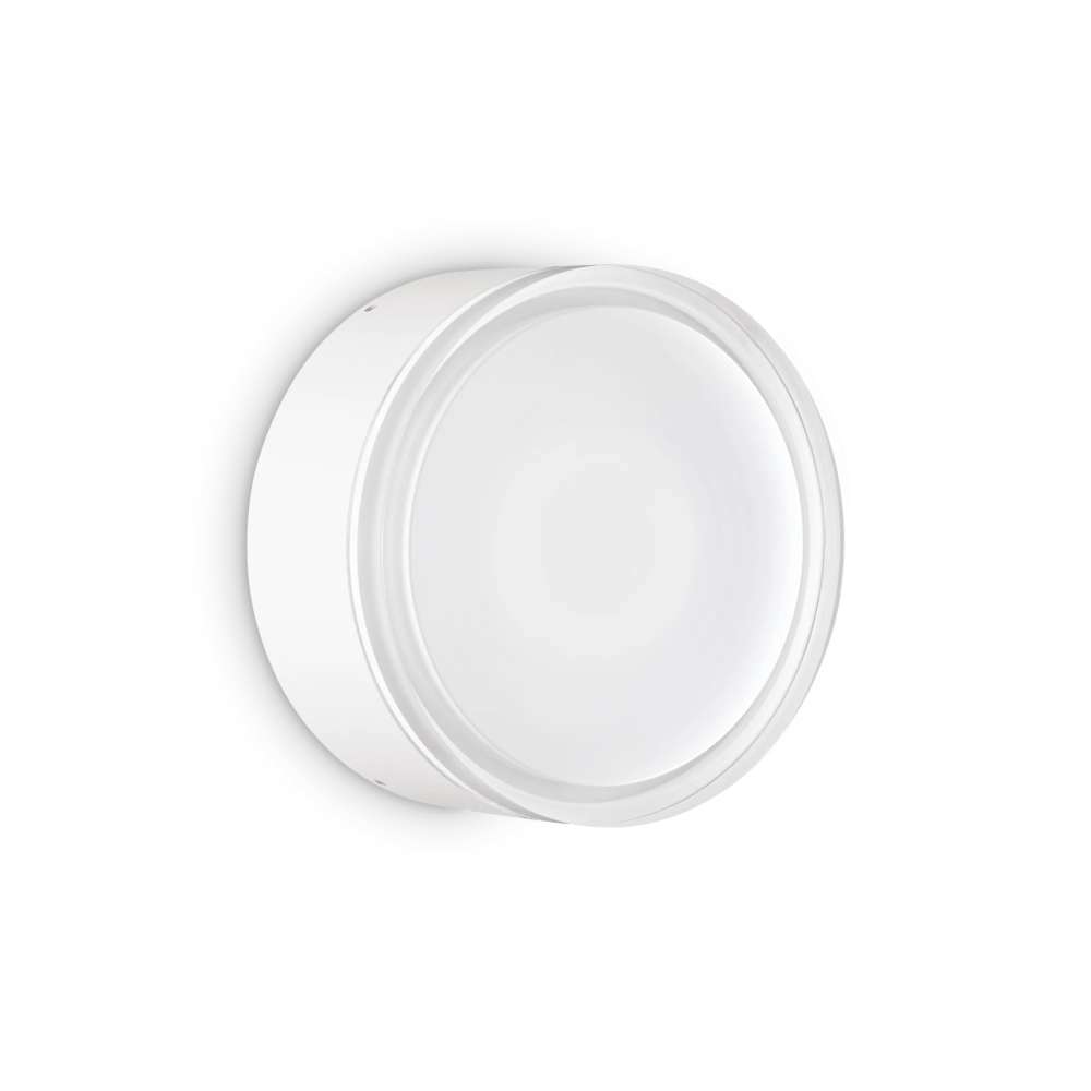 Външен плафон Ideal Lux Urano PL1 Big 168050 в бяло - основен изглед