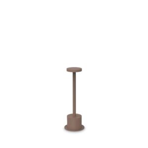 Градинска лампа Ideal Lux Toffee PT D08 H25 347752 кафява - общ изглед