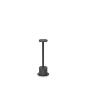 Градинска лампа Ideal Lux Toffee PT D08 H25 347769 черна - общ изглед