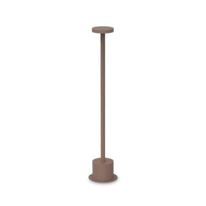 Градинска лампа Ideal Lux Toffee PT D08 H50 347783 кафява - общ изглед