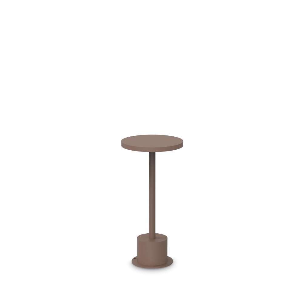 Градинска лампа Ideal Lux Toffee PT D16 H25 347813 кафява - общ изглед