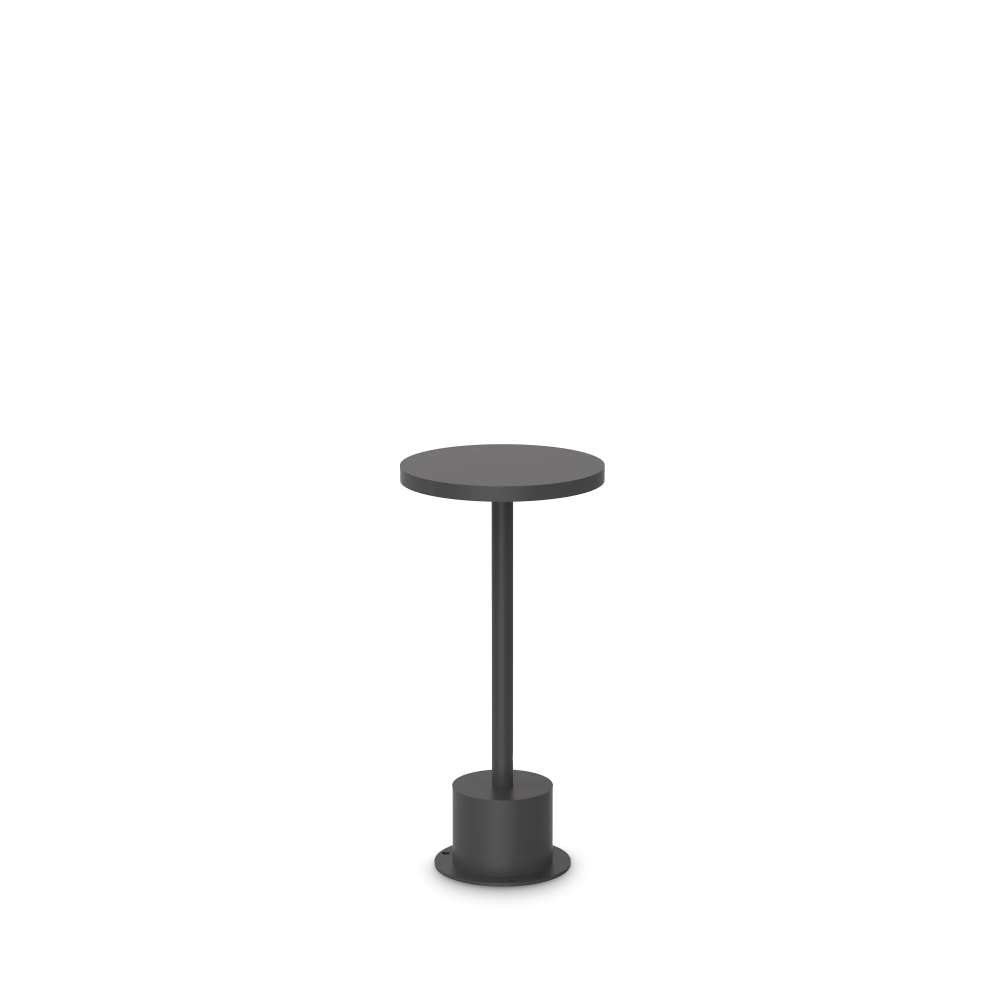 Градинска лампа Ideal Lux Toffee PT D16 H25 347820 черна - общ изглед