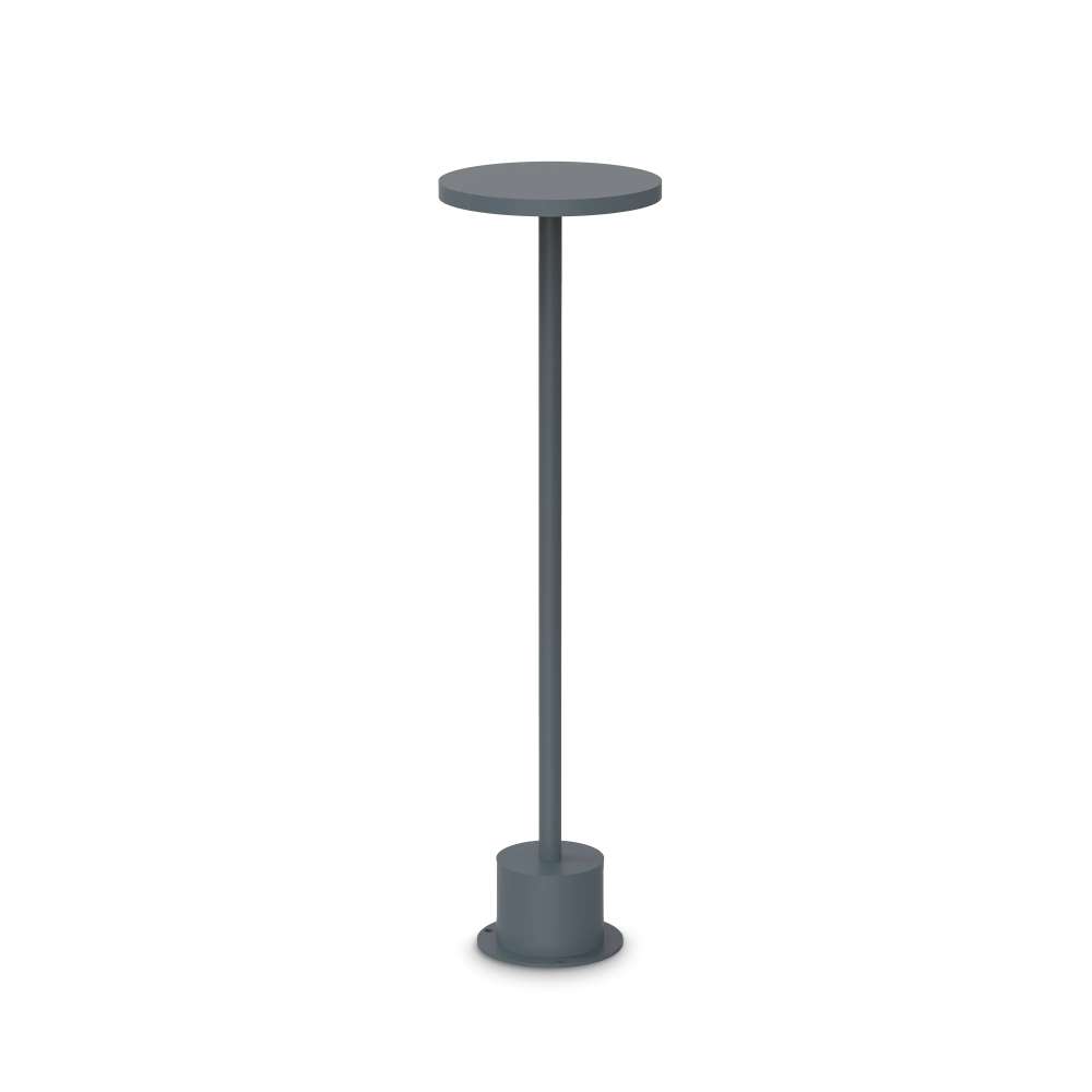 Градинска лампа Ideal Lux Toffee PT D16 H50 347837 в цвят антрацит - общ изглед