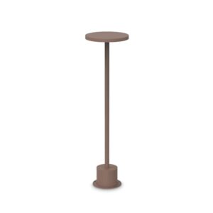 Градинска лампа Ideal Lux Toffee PT D16 H50 347844 кафява - общ изглед