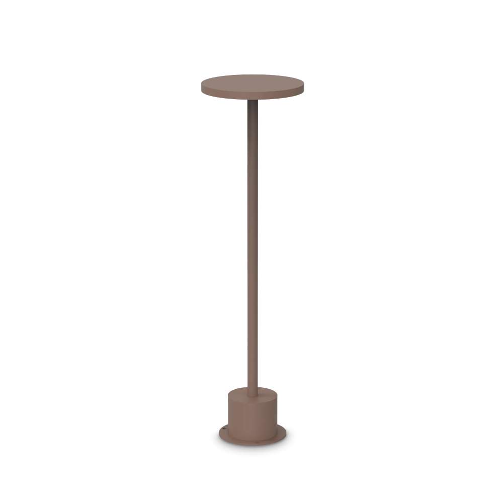 Градинска лампа Ideal Lux Toffee PT D16 H50 347844 кафява - общ изглед