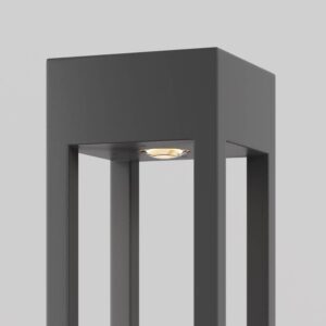 Maytoni Elbe O424FL-L10GF - детайл на горната част на корпуса и оптиката