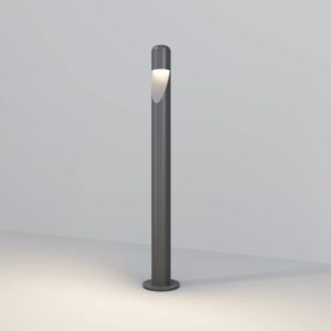 Maytoni Hagen O423FL-L5GF - градинска LED лампа в цвят графит с цилиндричен корпус
