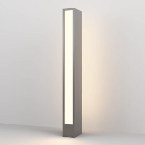 Maytoni Hof O422FL-L12GF - градинска LED лампа в цвят графит с правоъгълен светещ панел