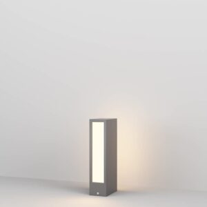Maytoni Hof O422FL-L6GF - градинска LED лампа в цвят графит с правоъгълен светещ панел