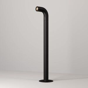 Maytoni Sleek O477FL-L2GF3K - графитна градинска лампа в цялостен изглед