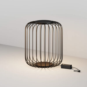 Maytoni Wisp O478FL-L18GF3K - градинска лампа с решетъчен корпус и захранващ кабел
