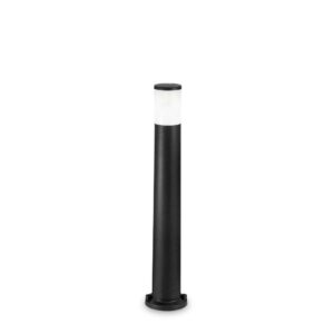 Градинска лампа Ideal Lux Atena PT1 198620 E27 8.5W CCT черна - продуктов изглед