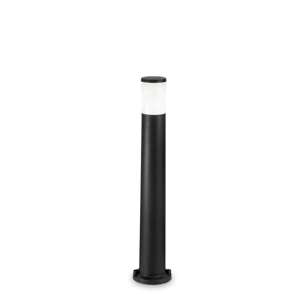 Градинска лампа Ideal Lux Atena PT1 198620 E27 8.5W CCT черна - продуктов изглед