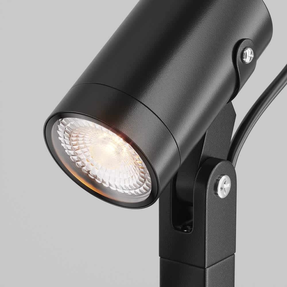 Градинска лампа Maytoni Scope O025FL-01B1, детайл на лампата