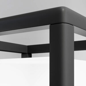 Maytoni Trim O455FL-01GF - детайл на алуминиевата рамка и дифузера