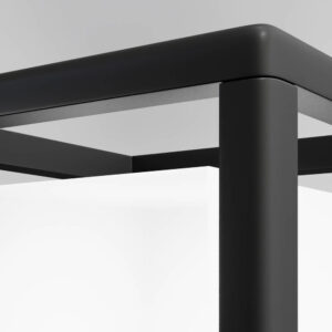 Maytoni Trim O455FL-01GF1 - детайл на алуминиевата рамка и дифузера