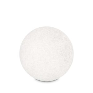 Градинска лампа Ideal Lux Doris PT1 D78 195506 със сив дифузер с гранитна шарка