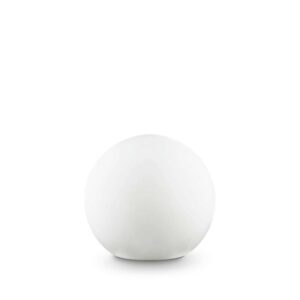 Градинска лампа Ideal Lux Sole PT1 D30 191638 с бял опален дифузер