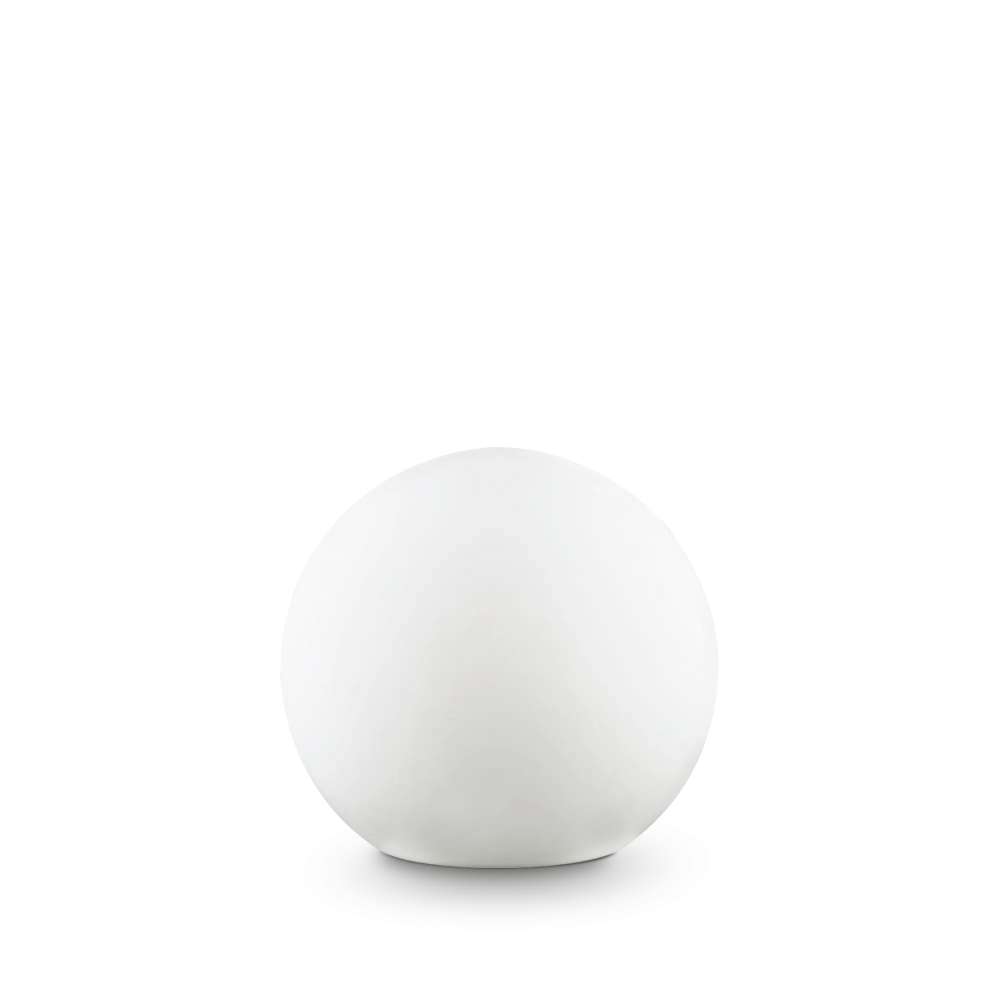 Градинска лампа Ideal Lux Sole PT1 D30 191638 с бял опален дифузер