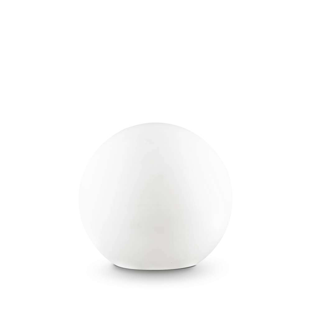 Градинска лампа Ideal Lux Sole PT1 D40 191621 с бял опален дифузер
