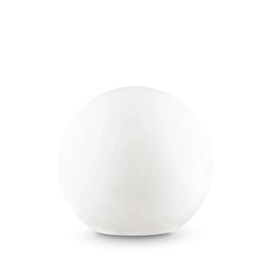 Градинска лампа Ideal Lux Sole PT1 D50 191614 с бял опален дифузер