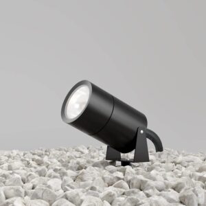 Maytoni Bern O050FL-L15GF3K - графитен градински LED прожектор с наклоняем корпус