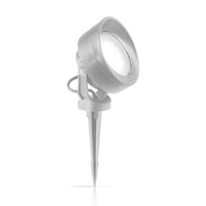 Градински прожектор Ideal Lux Litio PR1 145334 в сиво - основен изглед