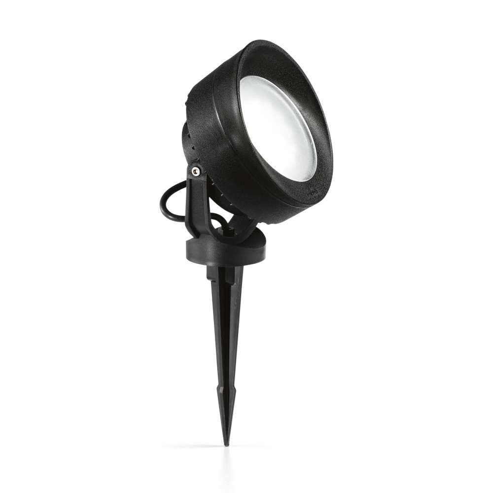 Градински прожектор Ideal Lux Litio PR1 145358 в черно - основен изглед