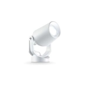 Градински прожектор Ideal Lux Elio PR1 120218 бял - общ изглед
