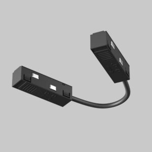 Гъвкав ъглов захранващ конектор Maytoni Exility TRA034CPC-42B-15-1, черен, общ изглед