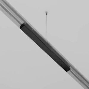 Maytoni Exility TRX034DR4-100B-1 - захранването, скрито в релсата Захранване 48V DC Maytoni Exility TRX034DR4-100B-1, черно, захранването, скрито в релсата