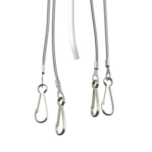 Maytoni Zon C032C-04-W-1 - детайл на стоманените въжета и закрепванията Комплект за окачване Maytoni Zon C032C-04-W-1 бял - детайл на стоманените въжета и закрепванията